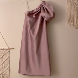 ABS One shoulder Dress